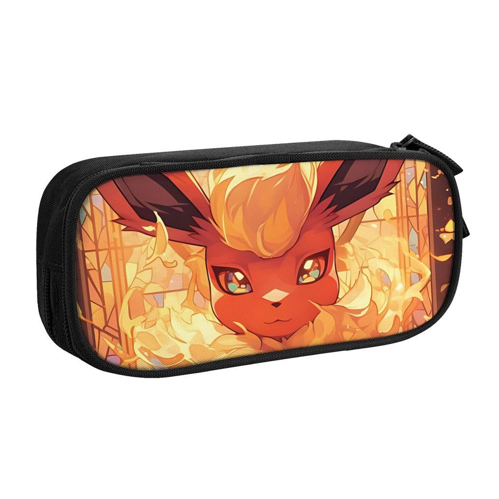 Custom Cartoon Pokemon Theme Large Capacity Bags for Child  School Pencil Bag for Boys Gilrs Kids