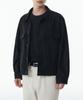 Musinsa Standard Back Satin Officer Jacket [Black]