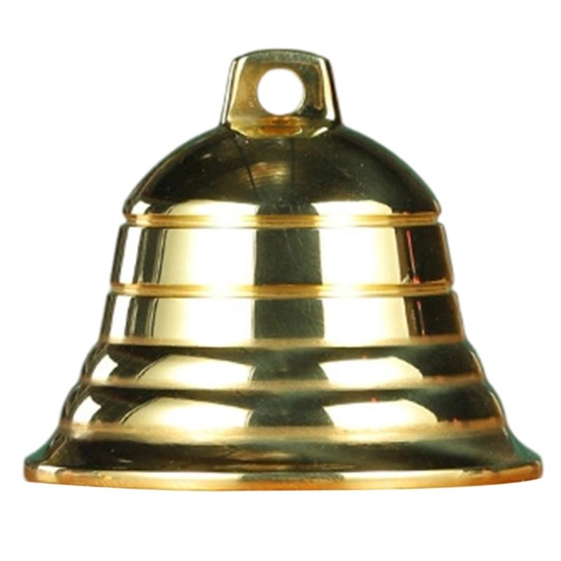 

Premium Clear Sounding Copper Engraved Bell Large Carved Bell Hanging Ornament for Art Home Decors and Cultural Event 1.5 inches