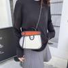 2D Anime Chain Shoulder Bag Cartoon Line Painting Messenger Bag Simple Comic Crossbody Bag  Travel