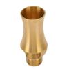Brass Pond Water Fountain Nozzle G1/2 Female To G3/4 Male Thread G1/2 Male Thread Water Fountain Sprinkler Gold