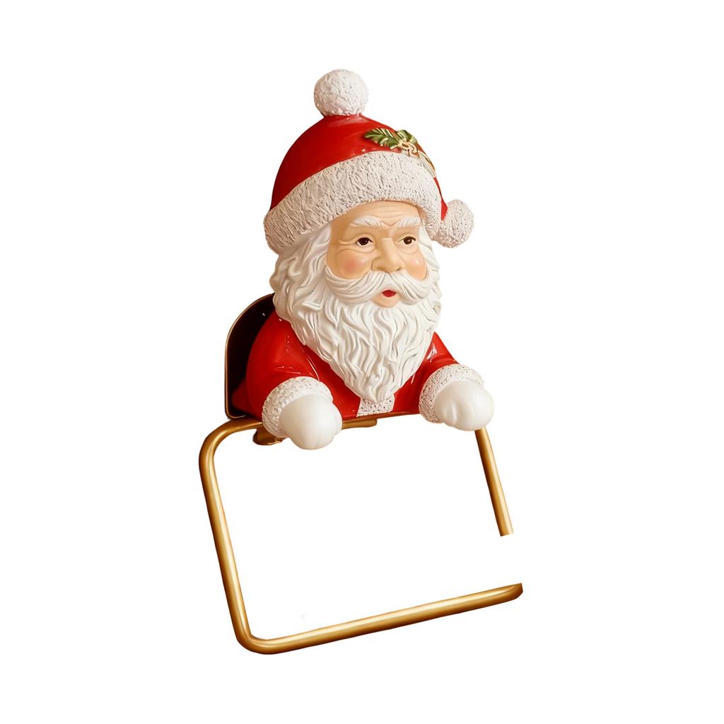 Neuer Weihnachts-Schneemann-Claus-Taschentuchhalter Heim-Toilettendekoration Grenzüberschreitendes Kunstharzhandwerk