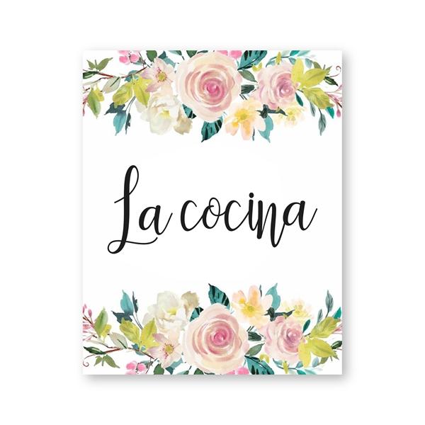 Hiszpański Pozytywny Cytat Wydruk na Płótnie i Plakat , Hiszpańska Sypialnia Nowoczesny Wystrój Obraz na Płótnie Zdjęcie Ścienne Dekoracja Domu