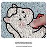 Cartoon Electric Vehicle Anti-Slip Foot Pedal Mat - Dirt-Resistant Floor Protection for Home Use