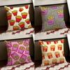 Golden French fries Cushion Cover Reversible Soft Durable Pillow Cover Home  Car MultiScene Use for Daily Comfort