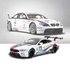 132 M8 Gte Le Mans Racing Car Model Alloy Collectible With Sound And Light