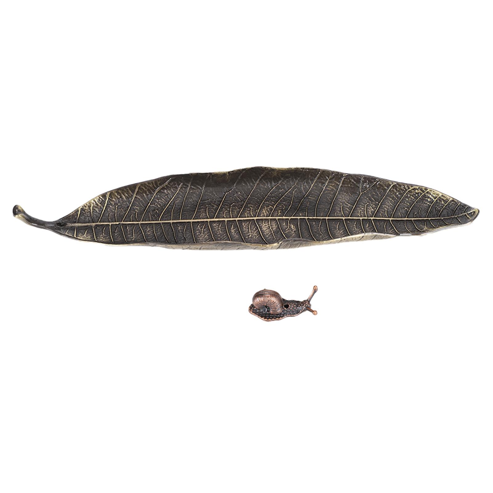 

Ароматические палочки в форме листа улитки сандаловое дерево домашнее украшение для чайной комнаты украшения