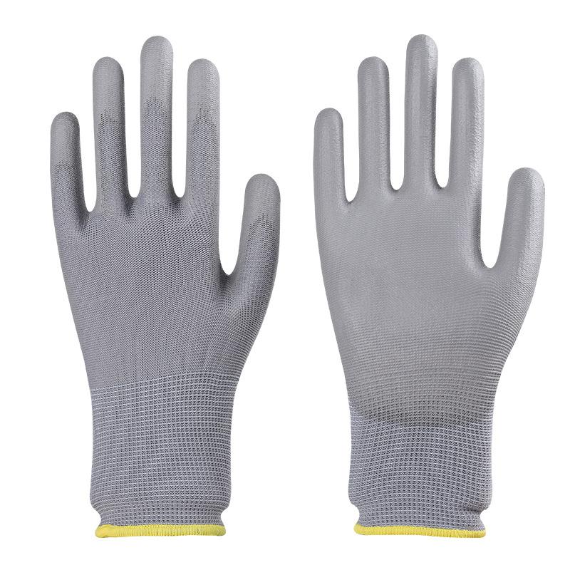 1Pair Antistatic Gloves Anti Static ESD Electronic Working Gloves PU Coated Palm Garden Electronic Work Protector Gloves