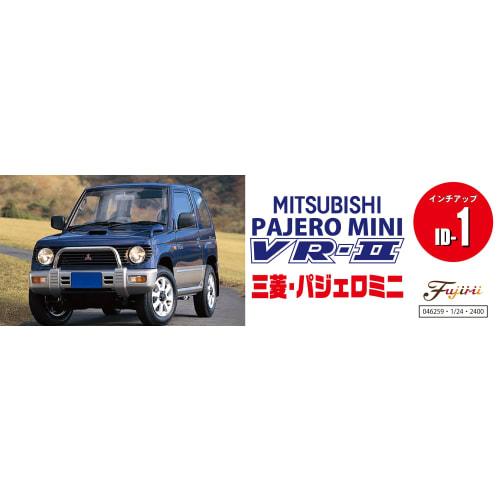 1/24 Inch-Up Series No. 001 Mitsubishi Pajero Mini VR-II 1994 Plastic Model