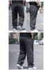 Men's Plus Size Loose Fit Jeans - Autumn Wide Leg, Elastic Waist, Straight Cut