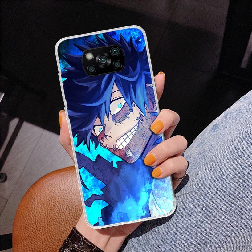 My Hero Dabi Bnha Phone Case For Xiaomi Poco X7 X6 X5 Pro F7 Ultra Redmi 15C 15 13C 13 12C 12 10 10A 10C 9 9A 9C 9T Cover Poco X