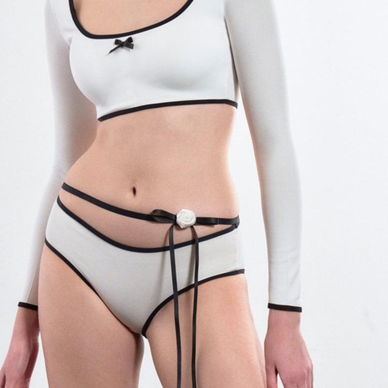 

VINAJ Jenny Rose Big Ribbon Waist Strap (Black) ONE