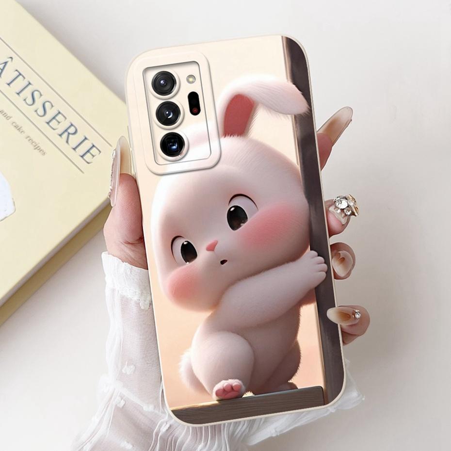 Cute Cartoon Phone Case For Samsung Galaxy Note 20 Ultra Note20 Soft Silicone Shockproof Cover For Samsung Note 20 20Ultra 5G