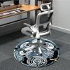 1pc Gears Mechanism Chair Carpet for Office, Soft, Non-Slip Polyester Mat, Office, Living Room, Bedroom, Durable Polyester yy251207162