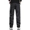 High-end Three-proof Casual Pants Men's Autumn and Winter Loose Straight Charging Trousers Light Outdoor Mountaineering Soft Shell Velvet Pants