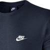Nike Sportswear Logo Print Sports Round Neck Pullover Sweatshirt Men Sweatshirt Navy-Blue DO1740-451
