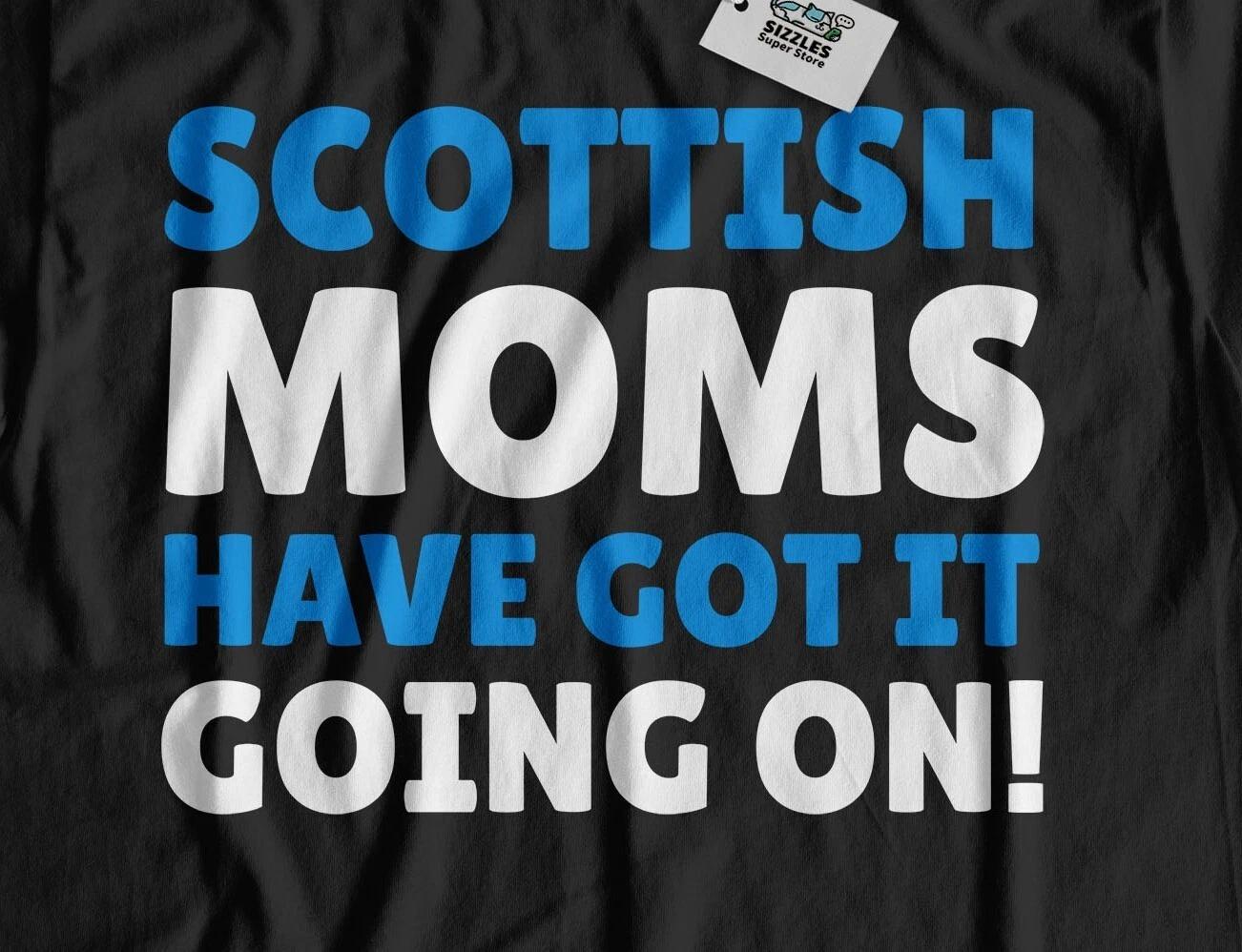 Funny Scottish Mom T-Shirt Scotland Mothers Day Gifts 2XL