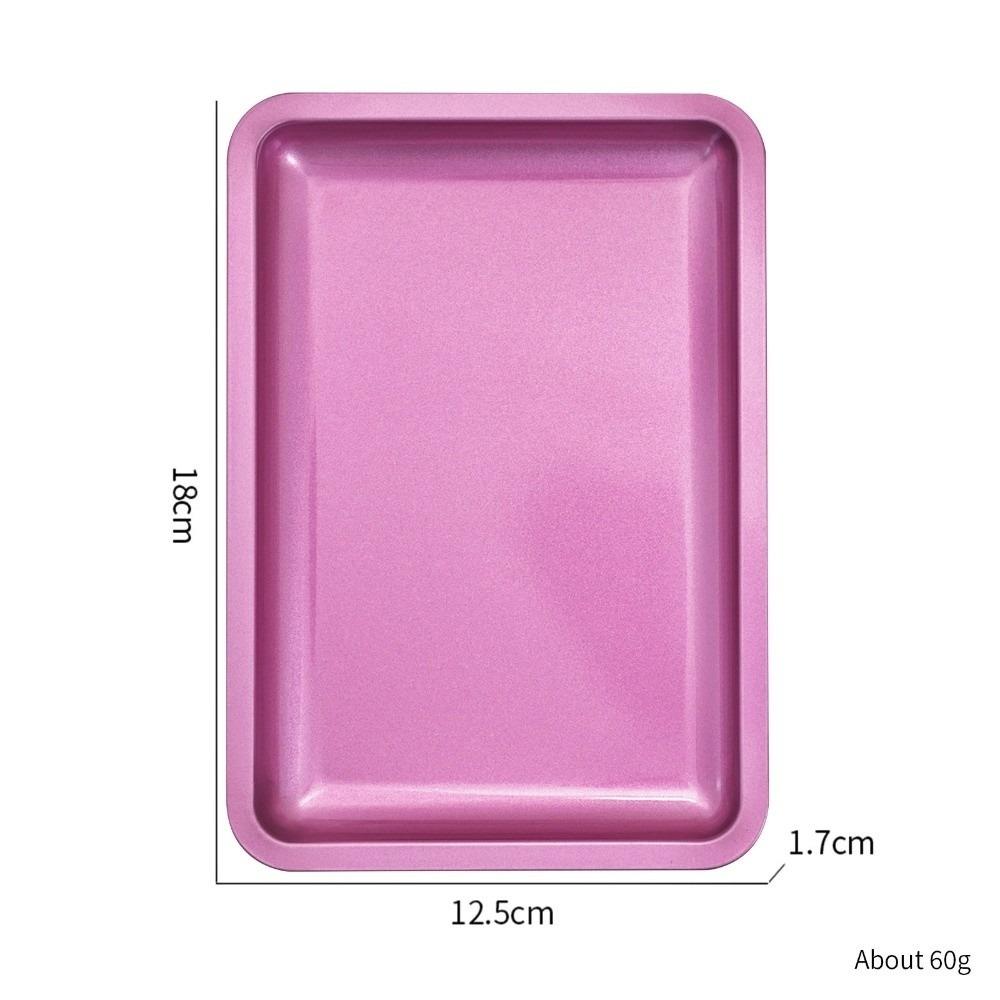 Square Shape Nail Art Tray Stainless Steel False Nails Dish Fashion Tools Tray розы красного