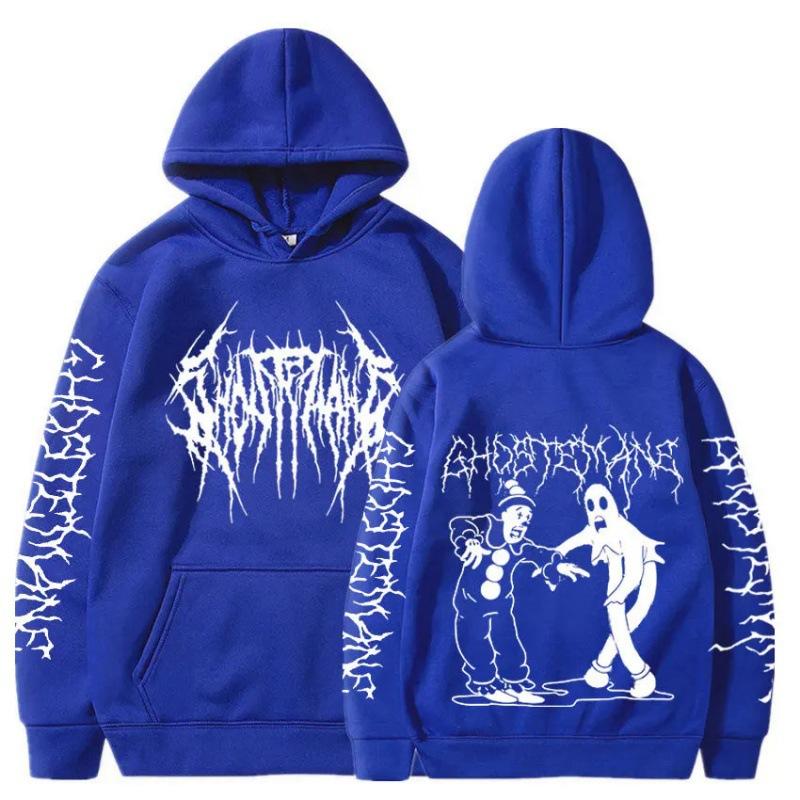 

Худі з двостороннім принтом Ghostemane XXXL синій