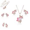 Cute Animal Necklace Set European And American Hot Selling Alloy Jewelry Set
