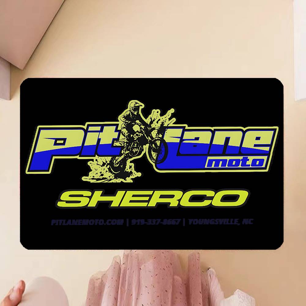 S-Sherco LOGO Kitchen Mat Cheaper Anti-slip Modern Living Room Balcony Printed Modern Home Decor