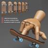 Puzzle Spielzeug Finger Skateboard Ahorn Holz Fingerboard Hobbys Neuheit Anti Stress Sensorik Spielzeug Mini Lustig Süß Skate Geschenk Für Jungen