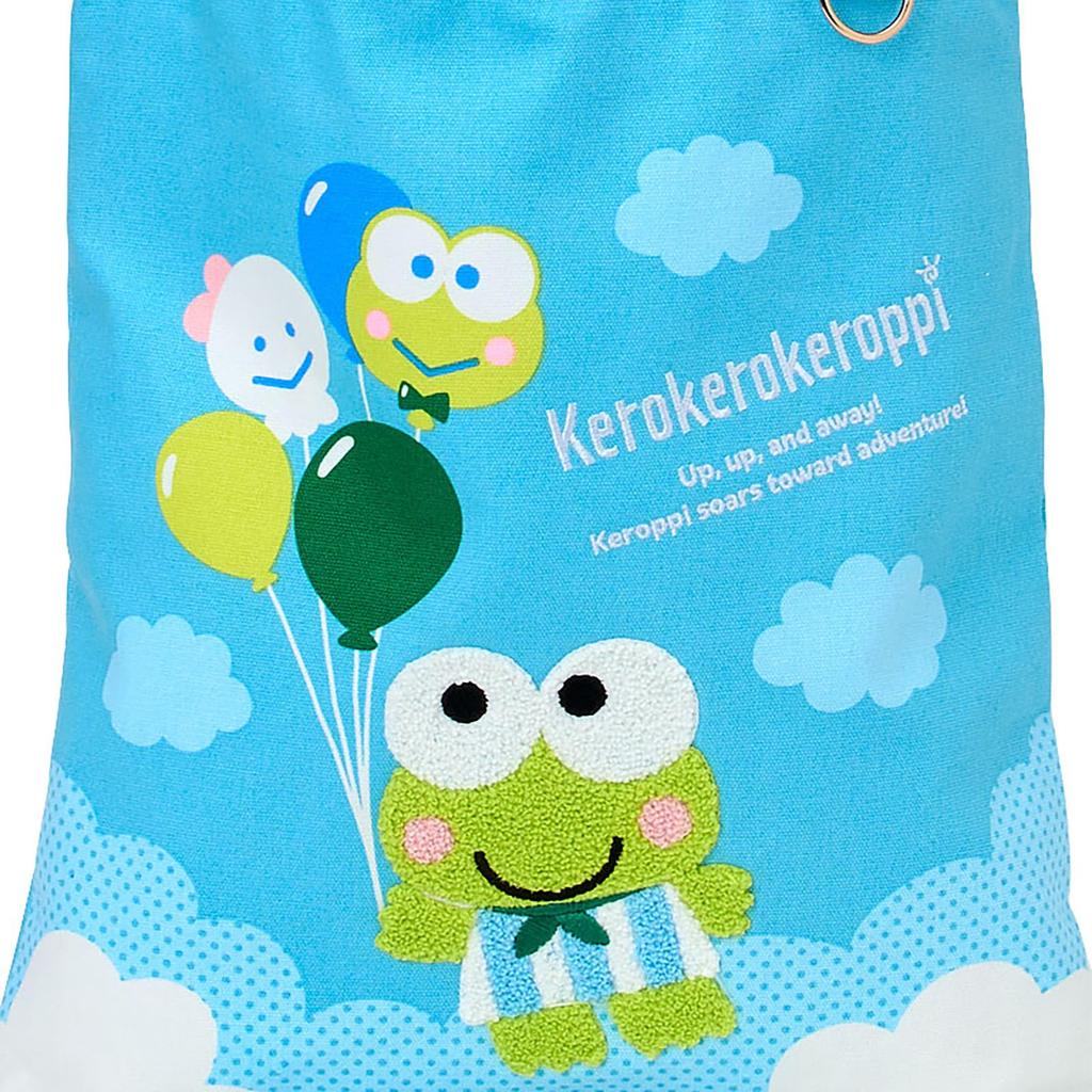 Sanrio Tote Bag (Dreaming Balloon) Kerokerokeroppi Cotton and Steel, A4 Size, Ages 3 and Up, 005576