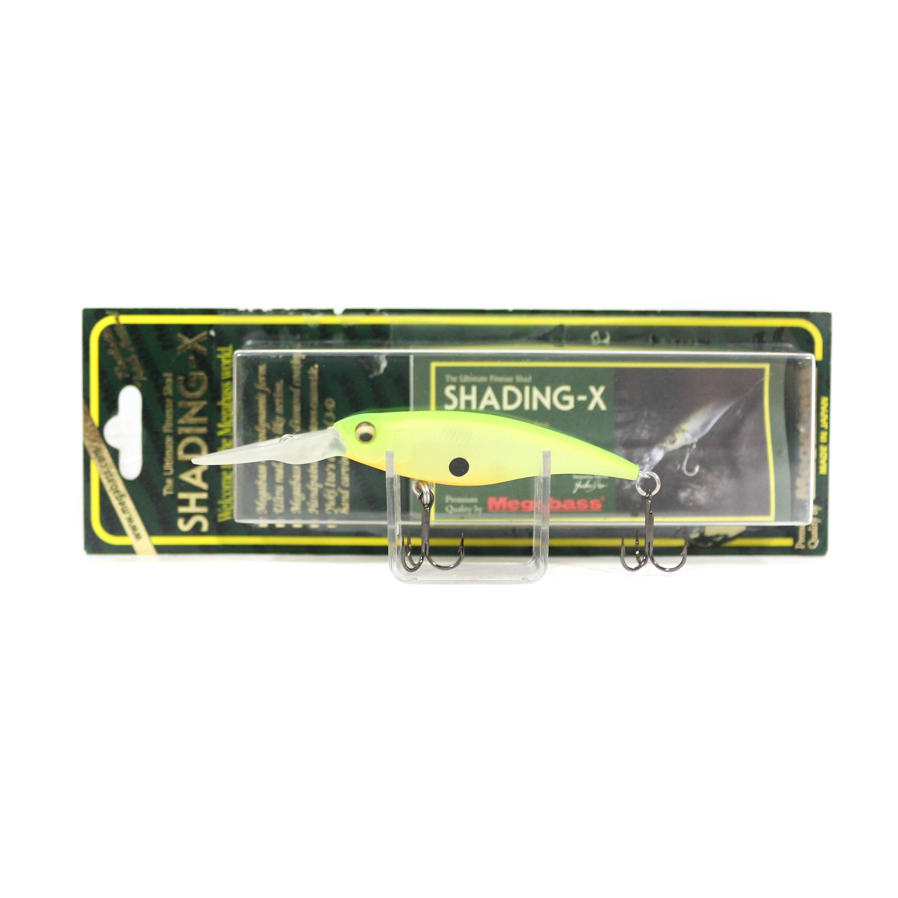 

Megabass Shading X 62 Suspend Lure Mat Chart салатовый (1406)