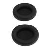 2PCS Headphone Ear Pads Soft Protein Leather High Density Memory Foam Replacement Ear Cushions