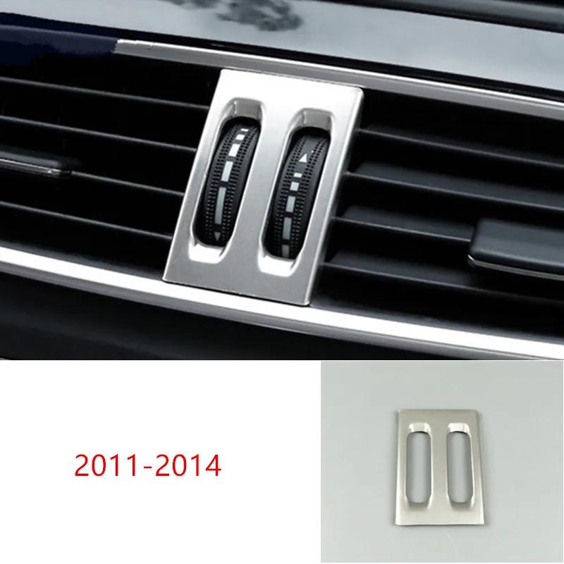 Car Styling For Mercedes Benz C Class W204 Console CD Panel Air Conditioner Vents Frame Cover Trim Decoration Sticker