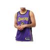 Jordan Alphanumeric Print Round Neck Sleeveless Basketball Vest Men Tops Purple DO9530-504