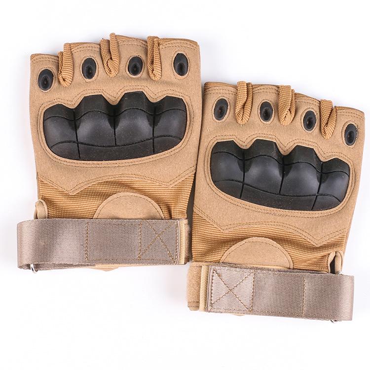 

Tactical Half-Finger Gloves for Men & Women - Summer Outdoor Cycling, Fitness, Military Protective Sports Gear. Large