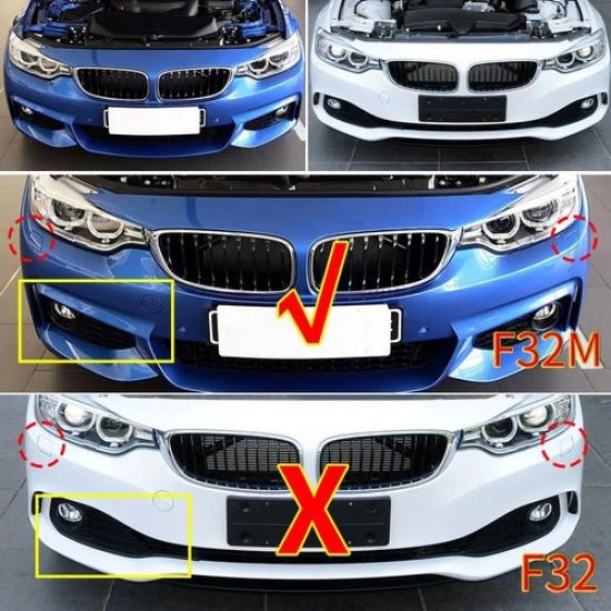 Headlights Washer Nozzle Cover For  BMW 4 Series M-Sport F32 Coupe 2014-