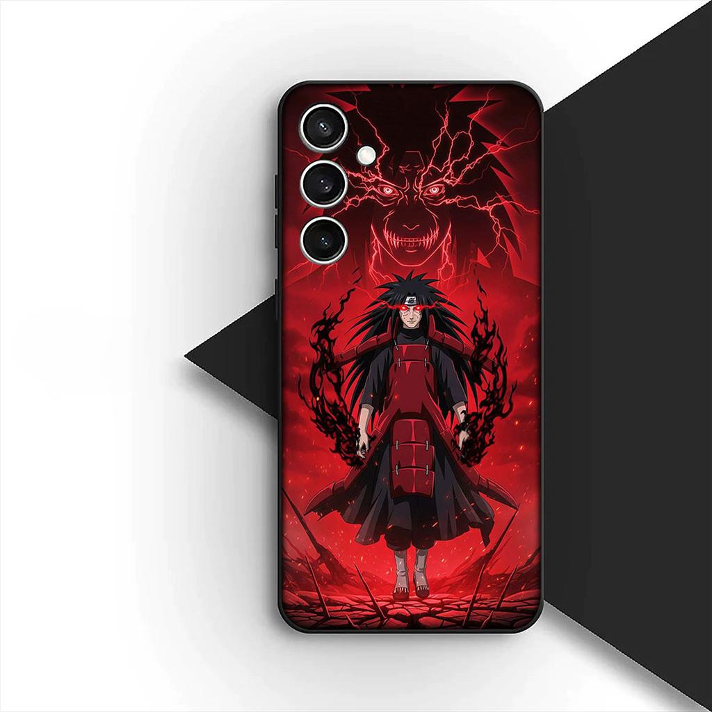 Cover for Samsung Galaxy S20 S22 S21 FE Ultra Plus A07 A17 A15 A16 A25 A57 A37 Casing Silicone Phone Case Uchiha Narutos Madara