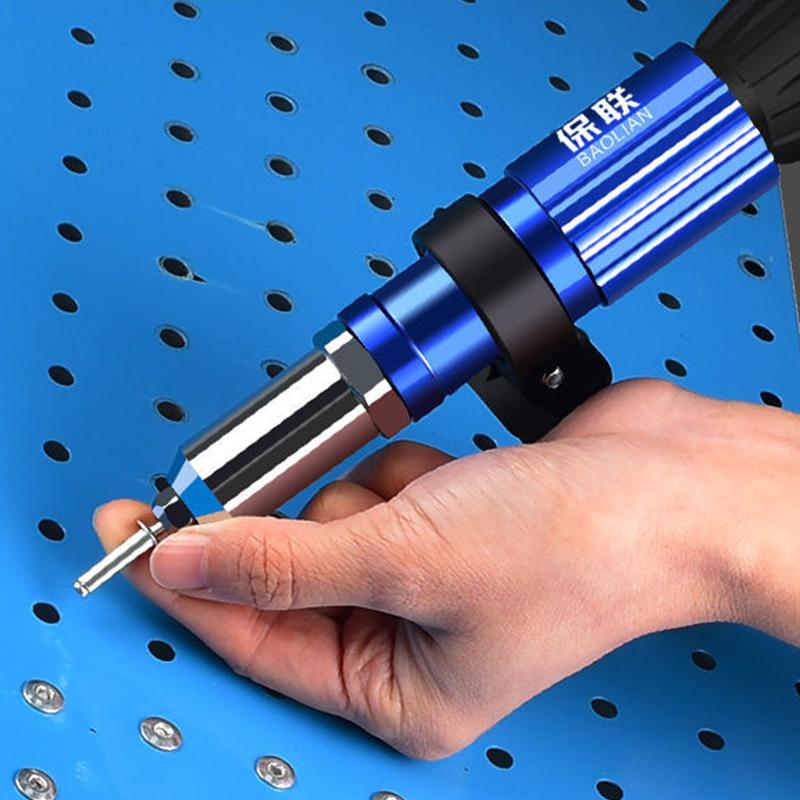 Riveting Machine Electric Rivet Gun Pull Rivet Core Conversion Head Electric Rivet Gun Adapter Insert Nut Pull Rivet Tool