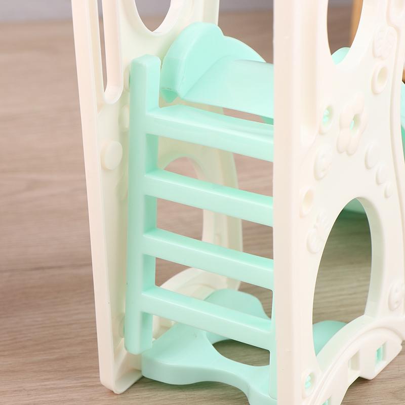 1 Set Doll Accessories Slide Amusement Park for Doll 1/12 Size Doll Furniture Kindergarten Slide Swing Play House DIY Toy