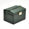 Elegant Three-Layer Jewelry Box: High-Capacity Storage for Necklaces, Earrings, and Rings