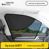 Magnetic Car Window Sun Shade & Privacy Curtain with Heat Insulation and Anti-Mosquito Net