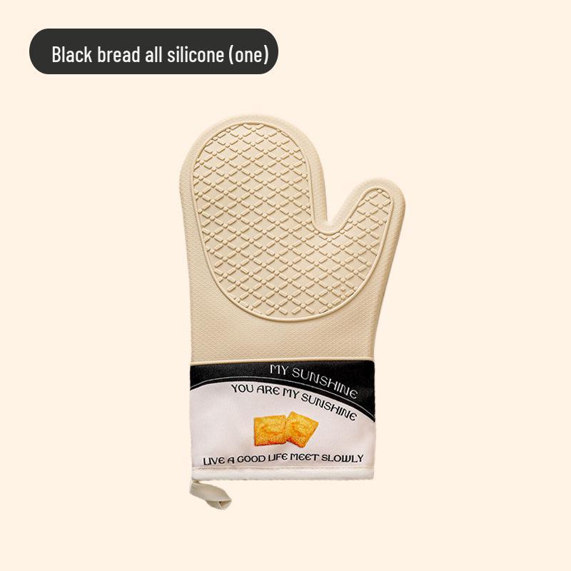 Mănuși de cuptor din silicon rezistent la căldură: Izolant, Anti-Opărire, pentru Bucătărie și Coacere