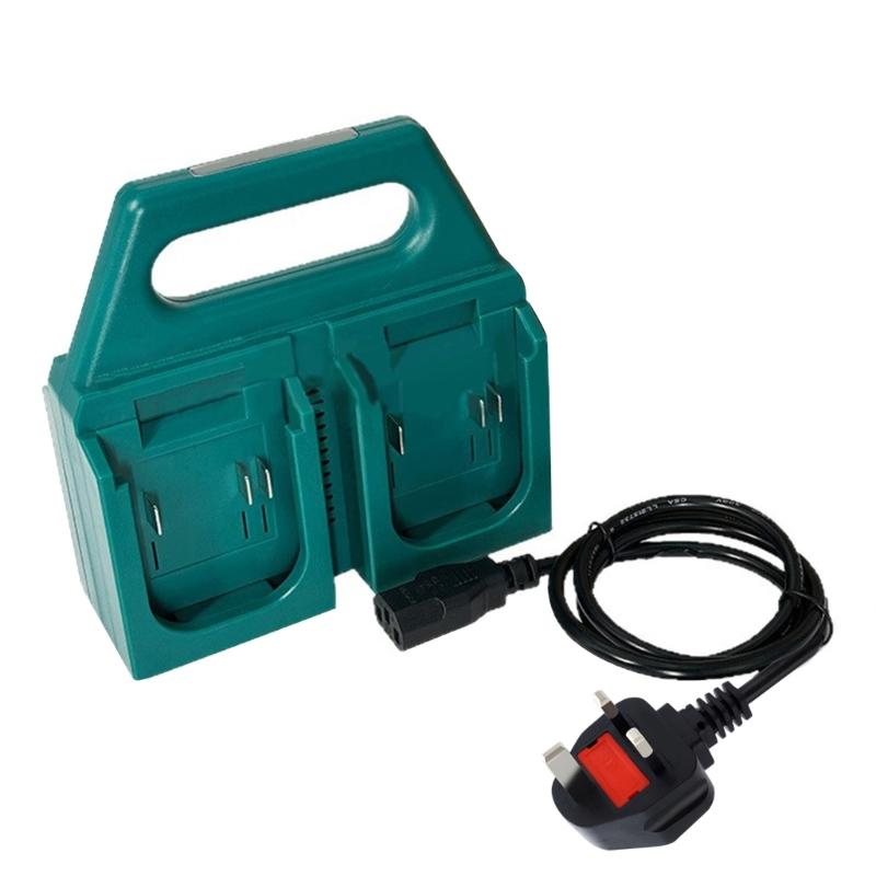 Upgrades Workshop Optimized Battery Rack with Simultaneous Charging 18V Power Tool Storage For Quick Access