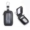 Étui pour porte-clés de voiture avec fermeture éclair lisse, fermeture rapide, prise en main facile, similicuir, anti-rayures, porte-clés d'entrée sans clé
