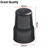 2/4pcs Radiator Valve Cap Black Plastic Radiator Cap Household Radiator Valves Replacement Accessories 25x36x20mm