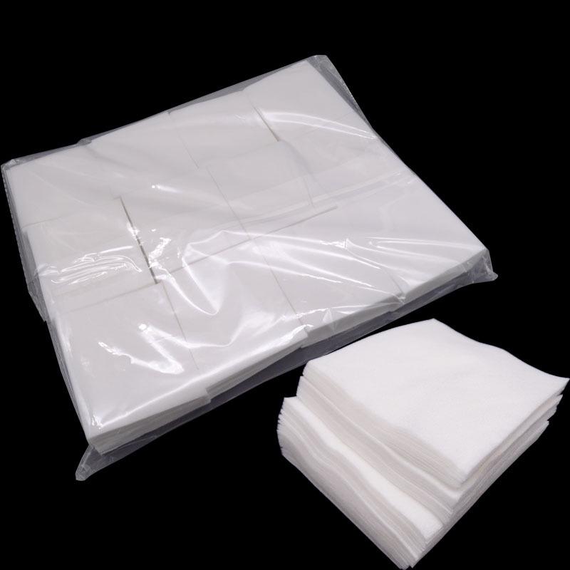 1200-Pack Disposable Embroidery Cotton Pads for Makeup, Nail Art, Beauty, and Disinfection 7*6 cm белый