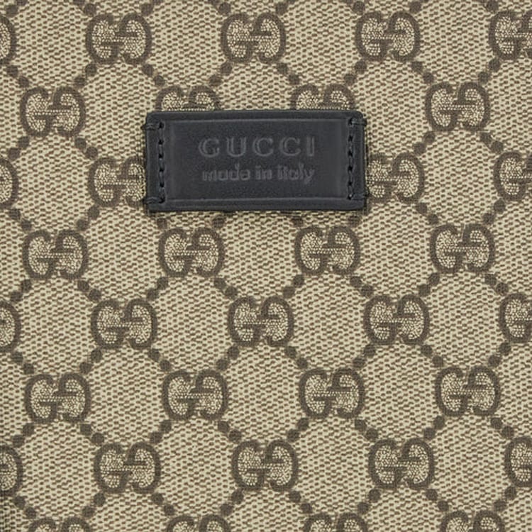 GUCCI GG Supreme Canvas Tote Handbag Women's Beige 779864-K5RMN-9769