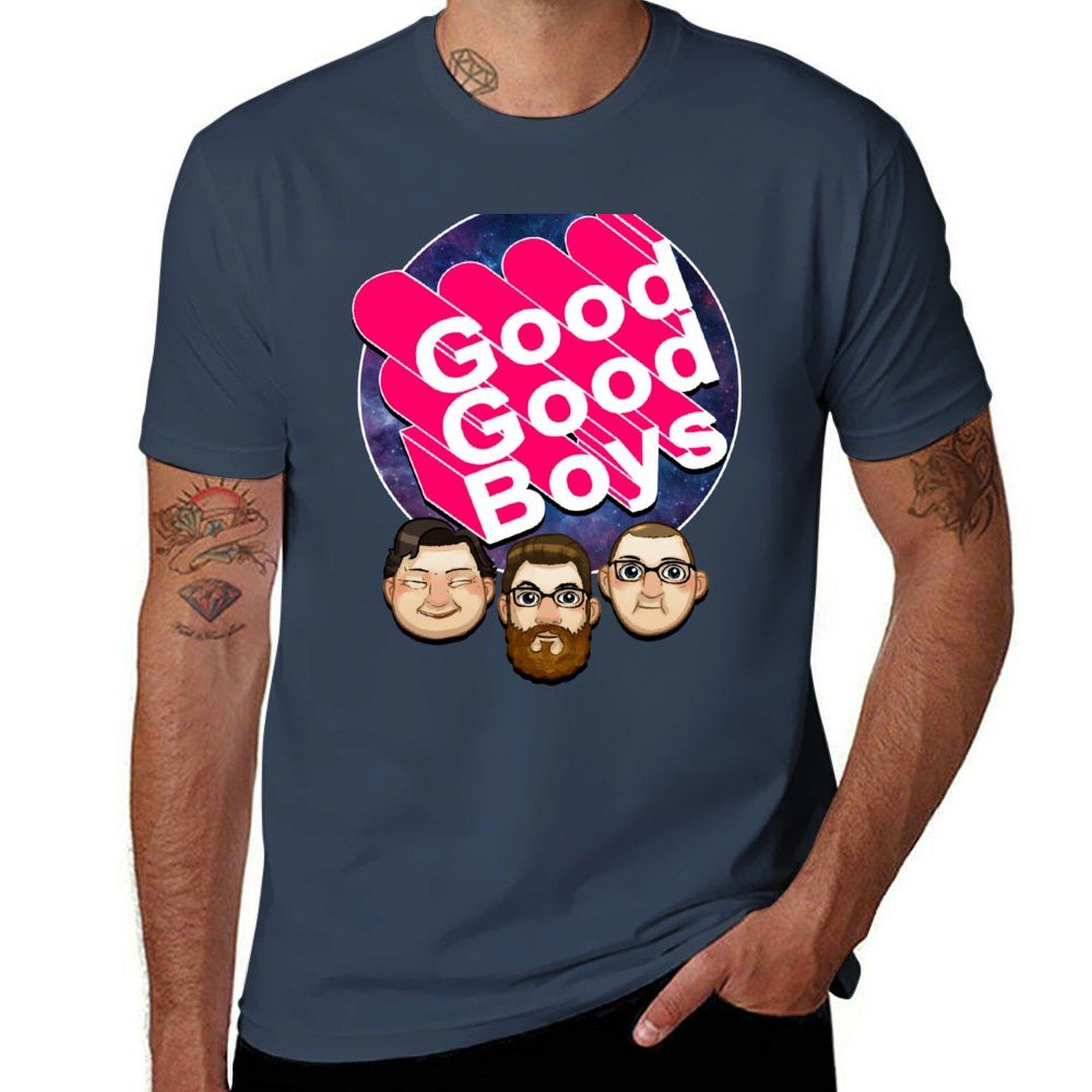 Good Good Boys McElroy Brothers TShirt Functional Casual Short Sleeve Tee S