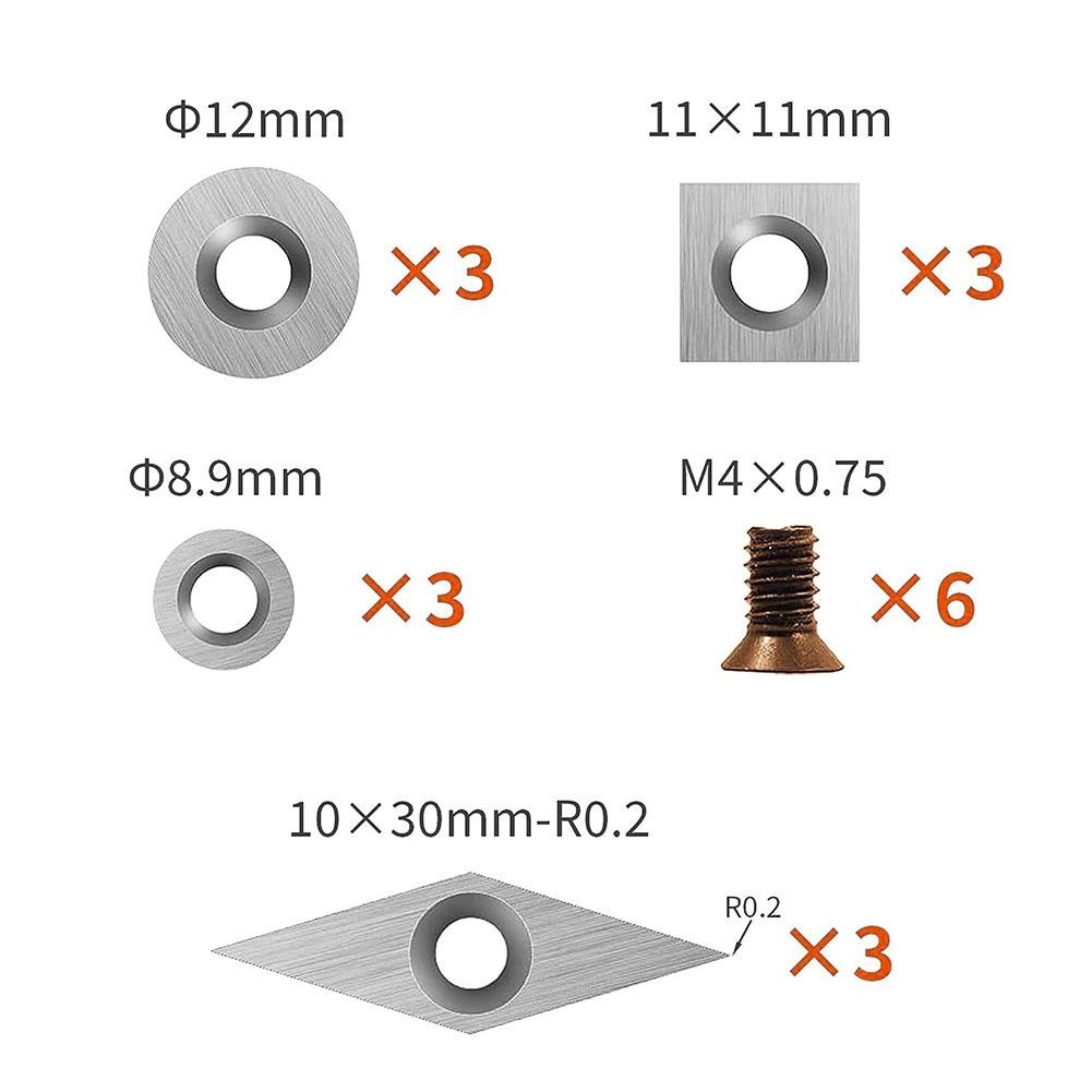 Lathe Turning Tools Inserts Set Milling Cutters Turning Inserts