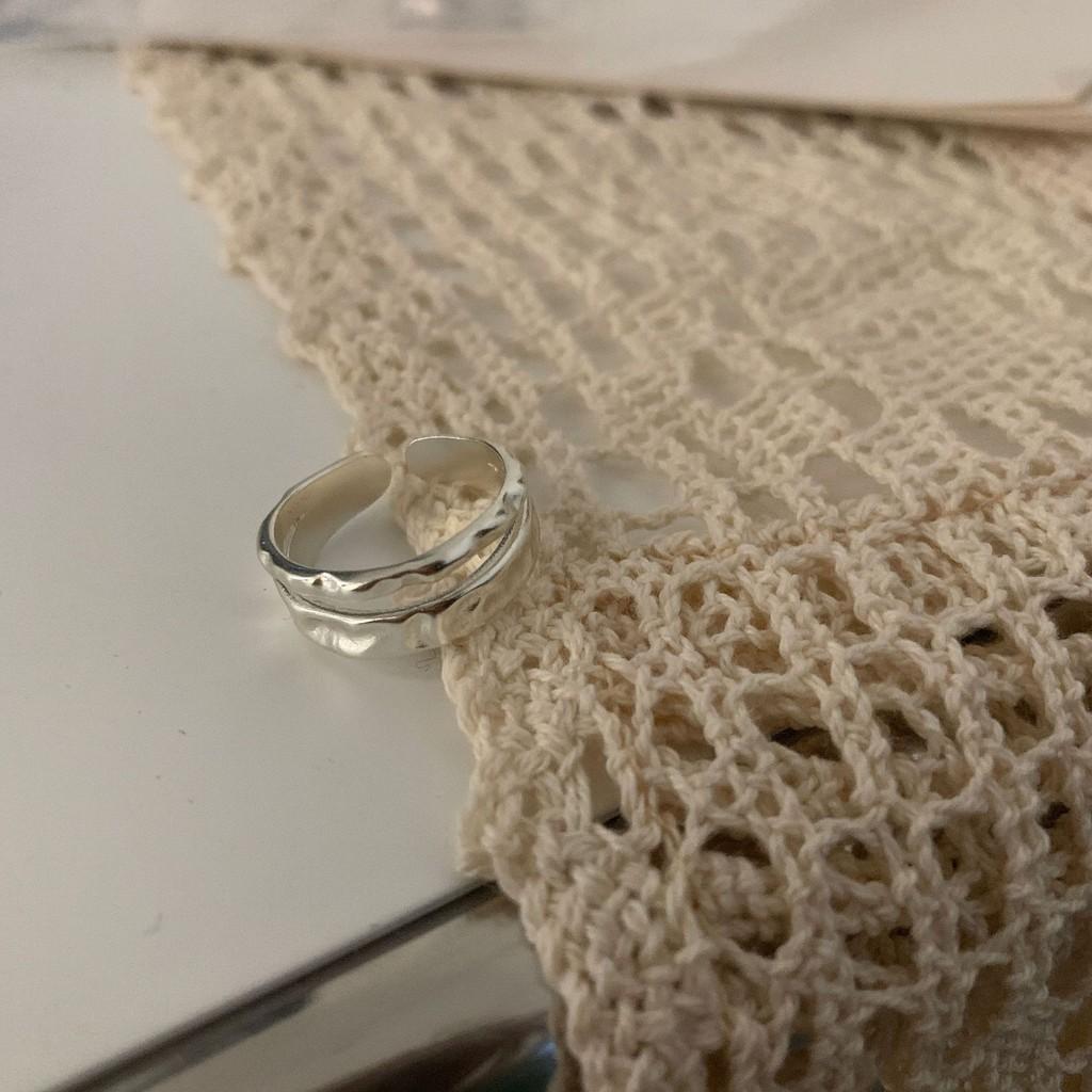 

Потрясающее кольцо из серебра 925 пробы с ажурным геометрическим дизайном для женской моды