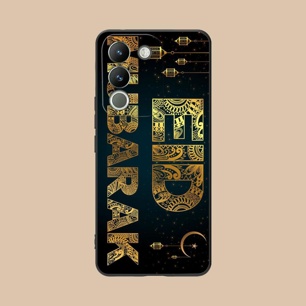 Eid Mubarak Mobile Phone Case for VIVO V60 V50 V40 V30 V29 V27 V25 V23 Pro Lite 5G Colorful Printing Cover Luxury Cellphones
