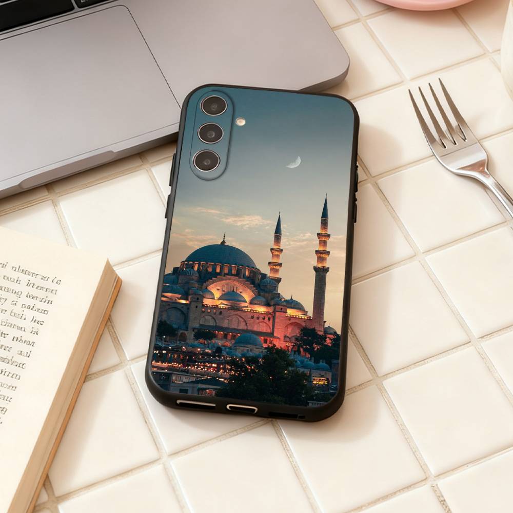 S-SceneryS Istanbul T-Turkey phone Case For Samsung Galaxy A73,A72,A71,A70,A53,A52,A51,Others Soft Black Shell