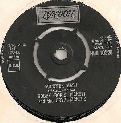 7 inch Plaat BOBBY (BORIS) PICKETT & THE CRYPT-K - Monster Mash HLU10320 London Records UK Rock Gebruikt